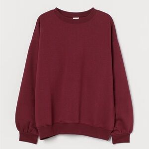 H&M COTTON-BLEND SWEATSHIRT